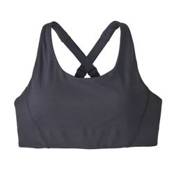 Patagonia Shadowlite Mid Impact Adjustable Bra Women's in Smolder Blue